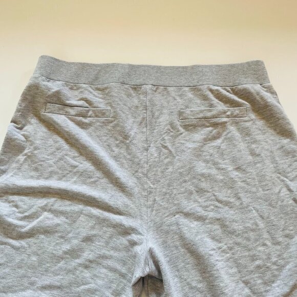 Escada Sport Sweat Pant Grey comfy Straight Leg Classic Neutral pajamas Cotton - Picture 4 of 8